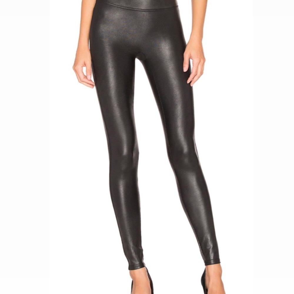 Spanx Faux Leather Leggings